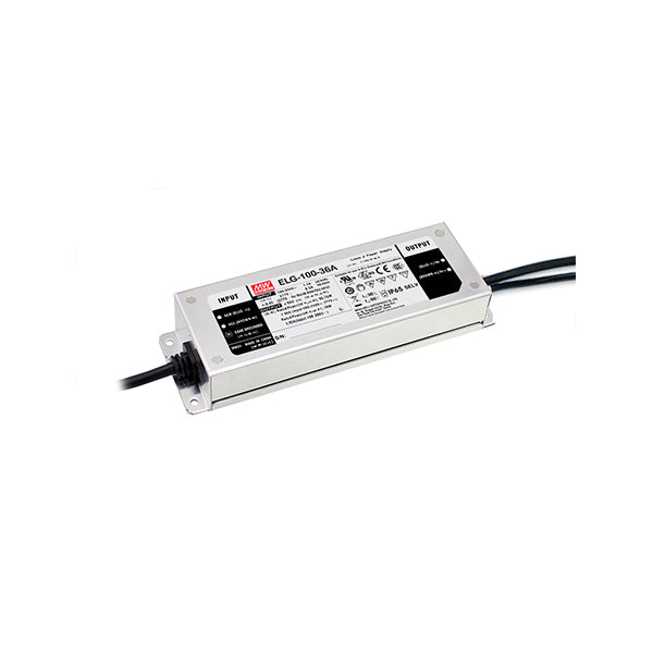 DRIVER MW ELG T.COSTANTE IP67 DIMM. OUTPUT 24V 4A 100W INPUT AC100-305V DC142-431V 19.9X6.3X3.5CM