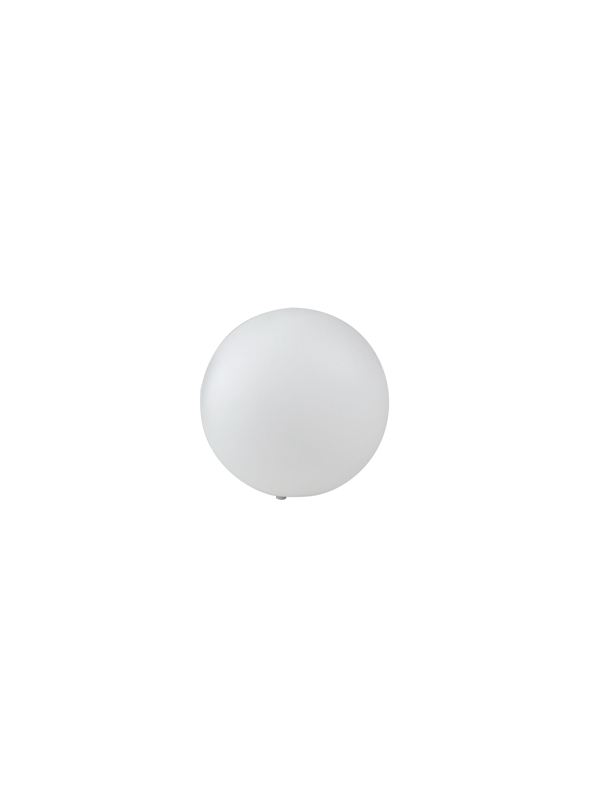 Lampada sfera LED GECO ricaricabile 4W RGB con telecomando 30 cm.