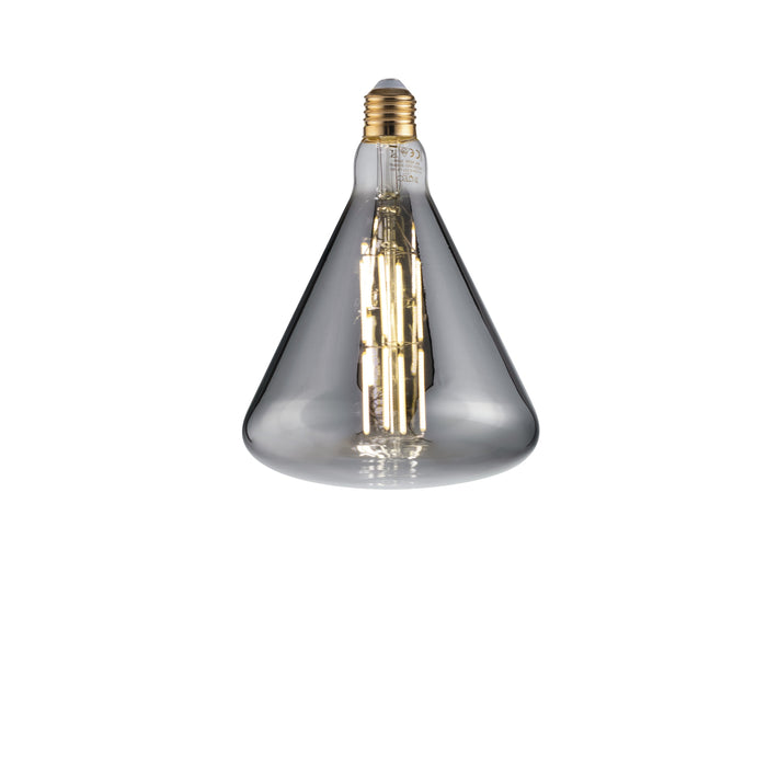 LAMPADINA LED FILAMENTO SMOKE LB160 E27 8W 250LM 4000K 300° 160X215mm 15000h CRI80