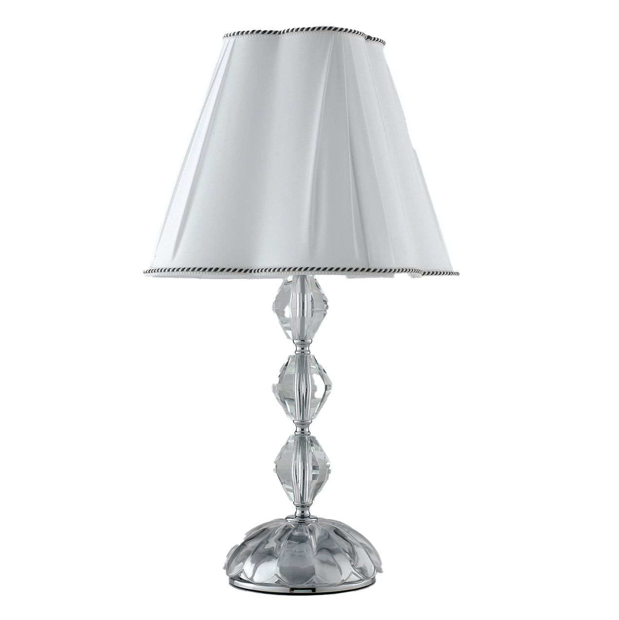 Lampada da tavolo RIFLESSO Cromo in Cristallo 1xE27 65x40x40cm.