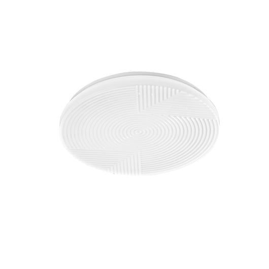 Plafoniera LED STREAM 40W in acrilico bianco con funzione CCT 50 cm.