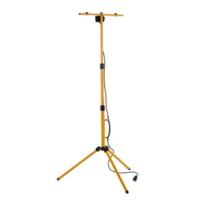 Trespolo TRIPOD per uno o due proiettori IP44 180x55,5 cm.