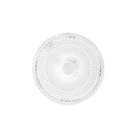 Plafoniera LED UNIKA bianca effetto diamantato con CCT, Wi-Fi e telecomando incluso 50 cm.