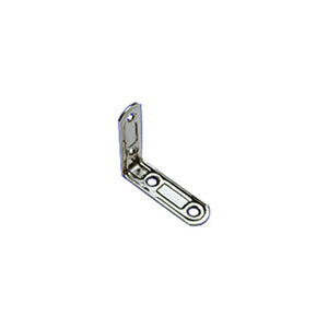 Lastrine ad angolo Inox 31 x 31 x 15 mm. - 4 pz.