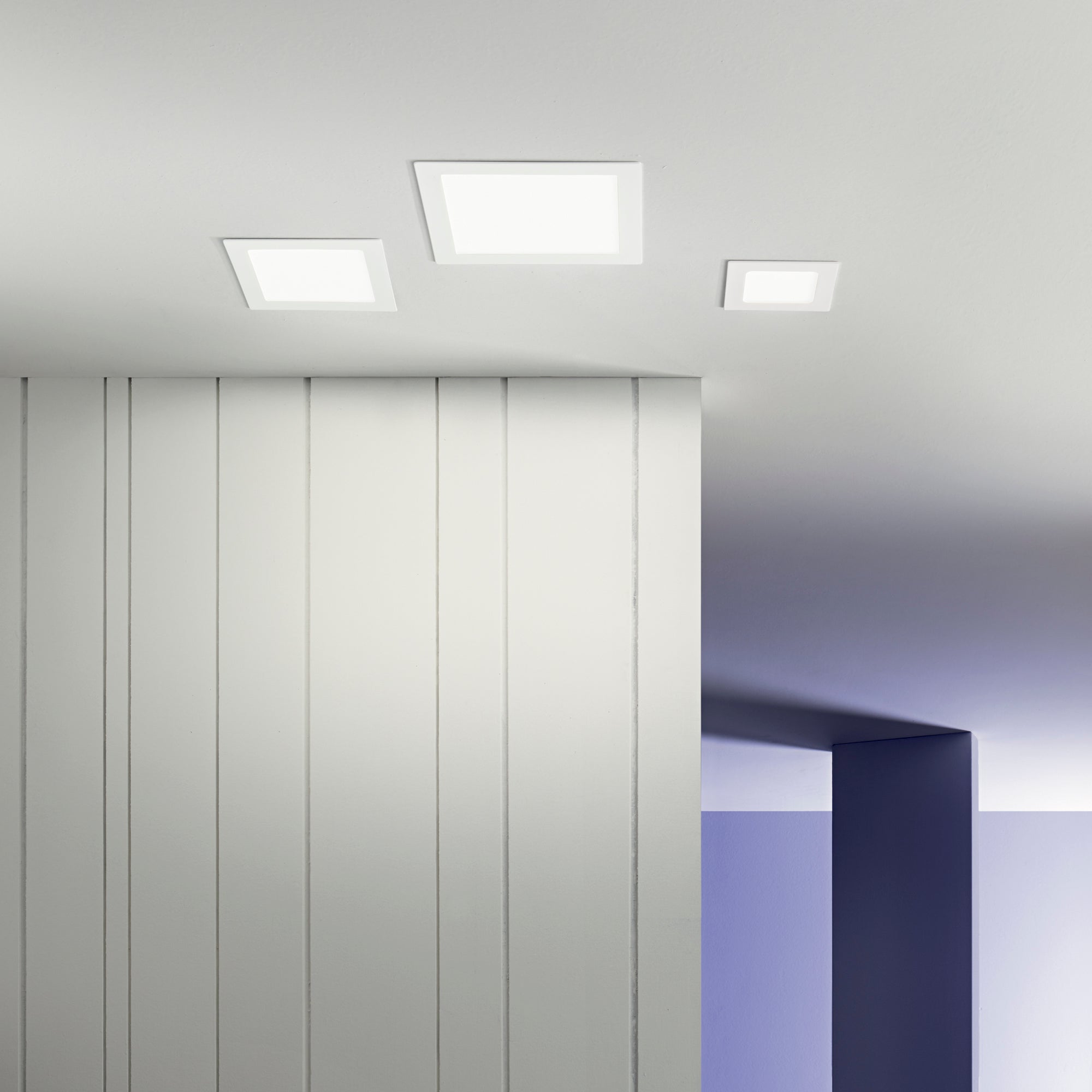 Incasso LED FLAP in alluminio con funzione CCT 12W