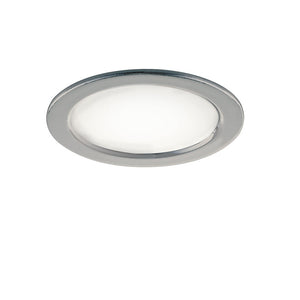 Incasso sottopensile LED NEMO argento 3,5W 250 Lumen 4000K (luce naturale) IP44 6,5x1,8 cm.