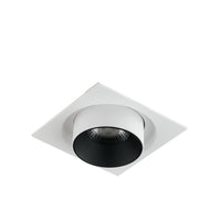 Incasso LED OUTSIDER bianco opaco con luce spot e testa estraibile ed orientabile 15W 3000K (luce calda)