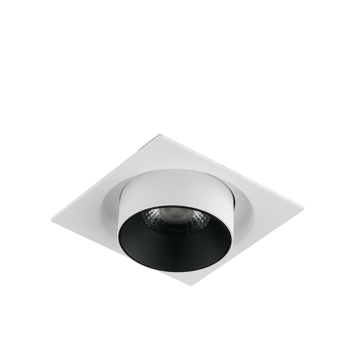 Incasso LED OUTSIDER bianco opaco con luce spot e testa estraibile ed orientabile 15W 4000K (luce naturale)