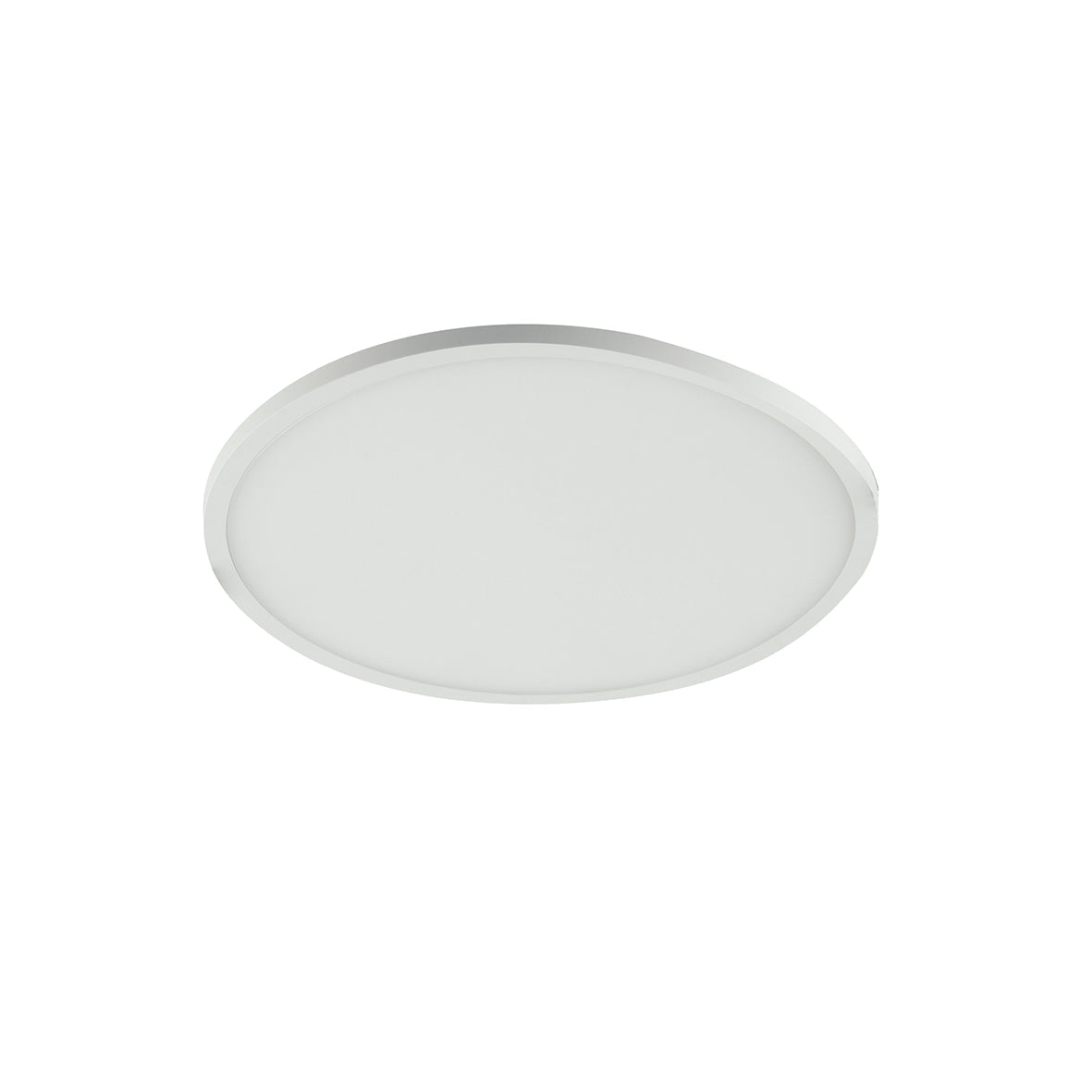 Incasso LED PLUS in alluminio bianco opaco e bordo effetto plafoniera 30W 4000K (luce naturale) 22x2,5 cm.. IP40