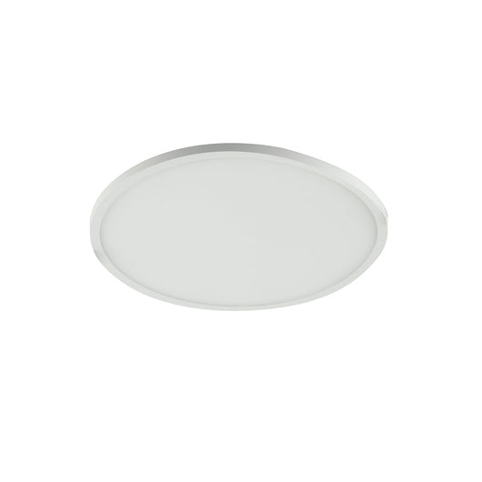 Incasso LED PLUS in alluminio bianco opaco e bordo effetto plafoniera 30W 4000K (luce naturale) 22x2,5 cm.. IP40