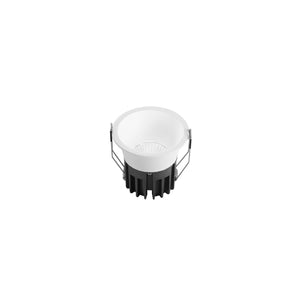 Incasso LED COB QUARK in alluminio bianco con funzione CCT 12W