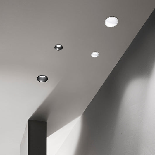 Incasso LED COB QUARK in alluminio bianco con funzione CCT 18W