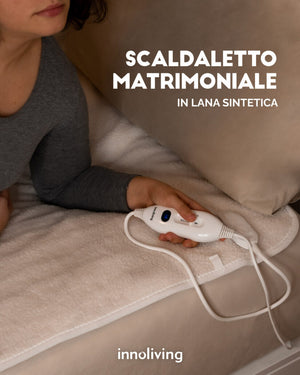 Scaldaletto Matrimoniale Lana Sint. Innoliving INN-064