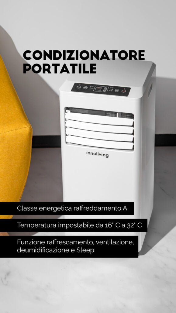 Condizionatore Portatile 7000 Btu Innoliving INN-520