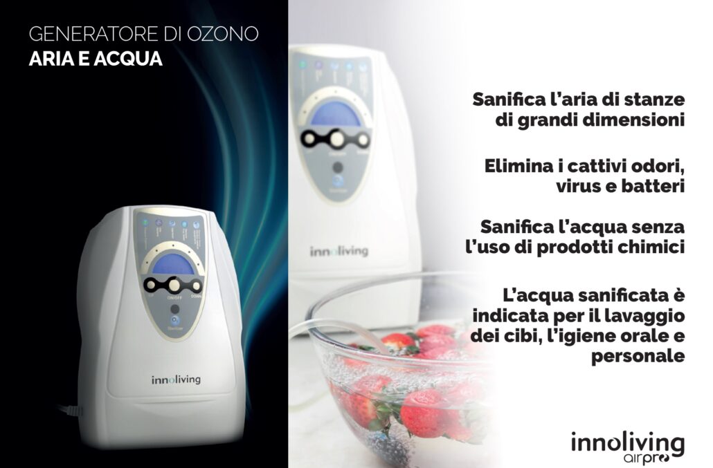 Generatore Di Ozono Acqua E Aria Innoliving INN-553