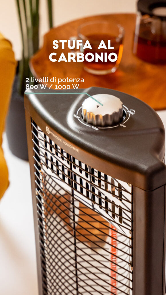 Stufa Al Carbonio 1000 W Innoliving INN-576