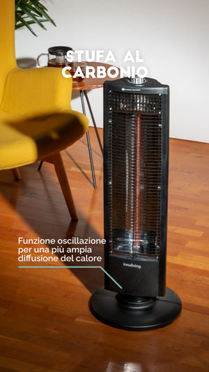 Stufa Al Carbonio 1000 W Innoliving INN-576