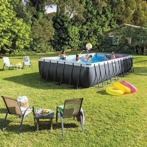 Piscina fuori terra 732x366x132 cm con pompa, scaletta e accessori