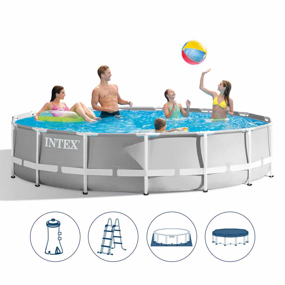 Piscina fuori terra con struttura tonda 457x107 cm