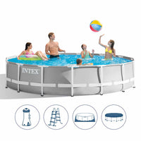 Piscina fuori terra con struttura tonda 457x107 cm