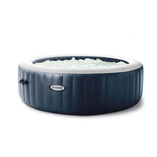 Piscina PureSpa Intex gonfiabile 6 persone colore blu navy