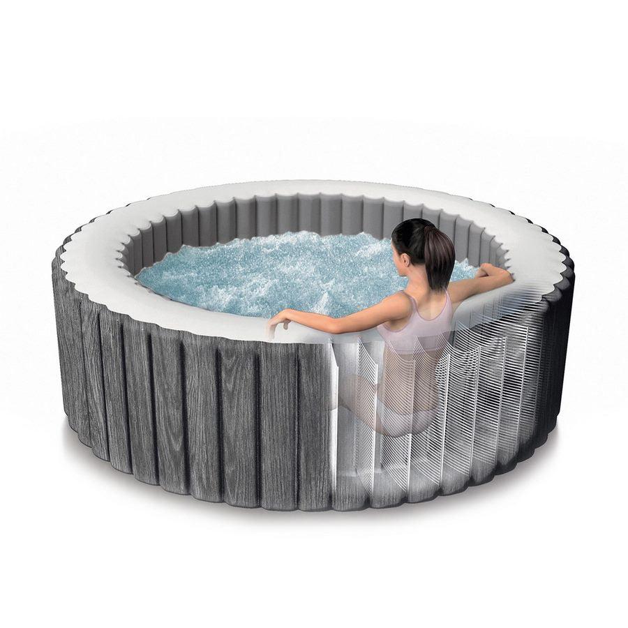 Piscina idromassaggio da esterno gonfiabile spa 196x196x71 cm