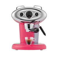 Illy macchina da caffè a capsule iperespresso x7.1 rosa special edition