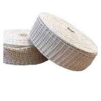 RETE ALIMENTARE ELASTICA PER CARNE E INSACCATTI COTONE E LATTICE QUADRI 20 Ø14cm L:50m 4F 018120