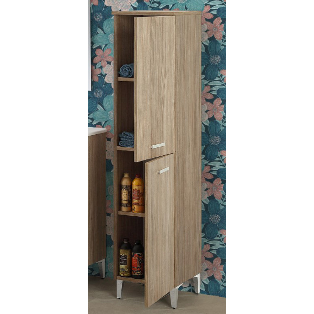 COLONNA PORTASCIUGAMANI BAGNO L:35 x H:154 x P:34 cm ROVERE TROPEA LINEA GRETA FERIDRAS 900006