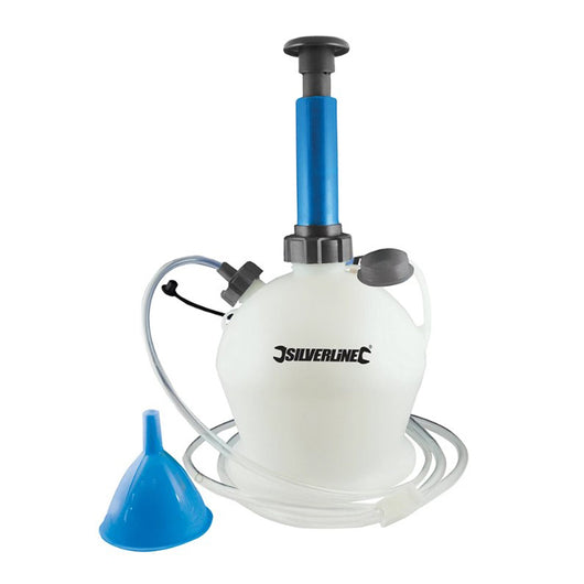 POMPA MANUALE DI ESTRAZIONE OLIO E LIQUIDI 4lt SILVERLINE 104616