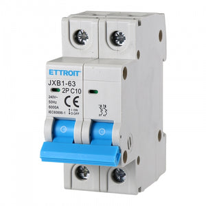 Interruttore Magnetotermico 2P 10A 220V