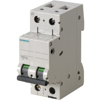 Interruttore siemens magnetotermico 1+n 2 moduli 10a 6000k 5SL65107