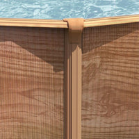 Piscina Fuori Terra Steelwood Omega - 6,10 X 3,65 X H.1,32 M - Kit Pro