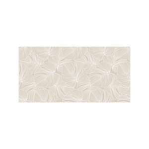 Tappeto in vinile Palme ecru 48x98 cm Decochic