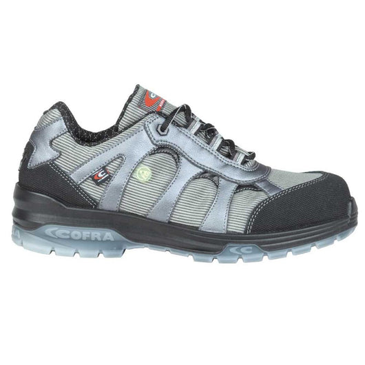 Scarpe antinfortunistiche cofra foxtrot grey s1p-esd numero 40