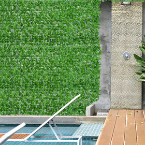 Arella Siepe Artificiale per Balcone e Giardino 300x150 cm in PE  Verde