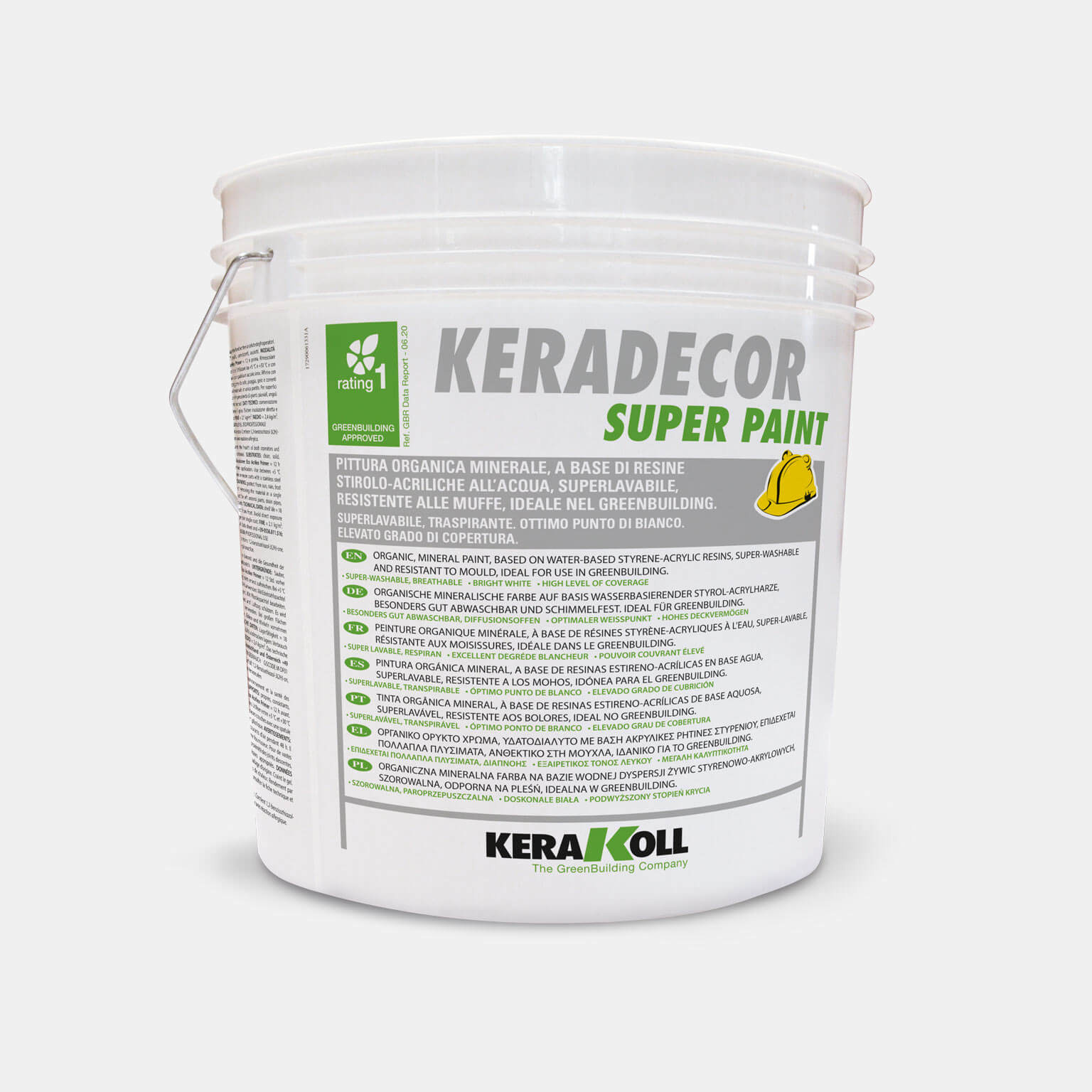 Keradecor Super Paint, Bianco - Lt. 4