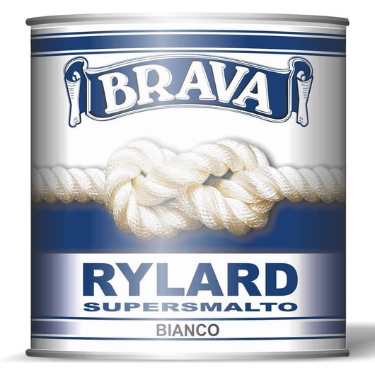 Supersmalto bianco satinato brava rylard ml 750 resistente non ingiallisce