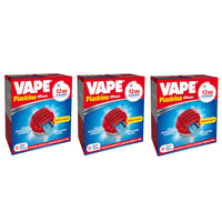 Mulitpack da 3 elettroemanatori vape anti zanzare a spina in confezione con 10 piastrine ciascuno