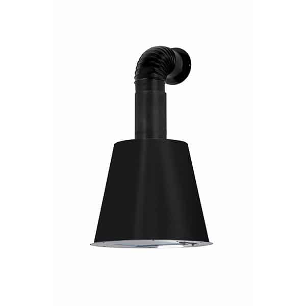 cappe da incasso elleci Urban 50 cm Granitek Nero KGPURO40M