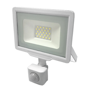 Proiettore led con sensore di movimento colore bianco 20w luce naturale 4500k