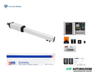 Kit Automazione Cancello 1 Anta Pm1Sc Lineare 230V Vds 110537/1