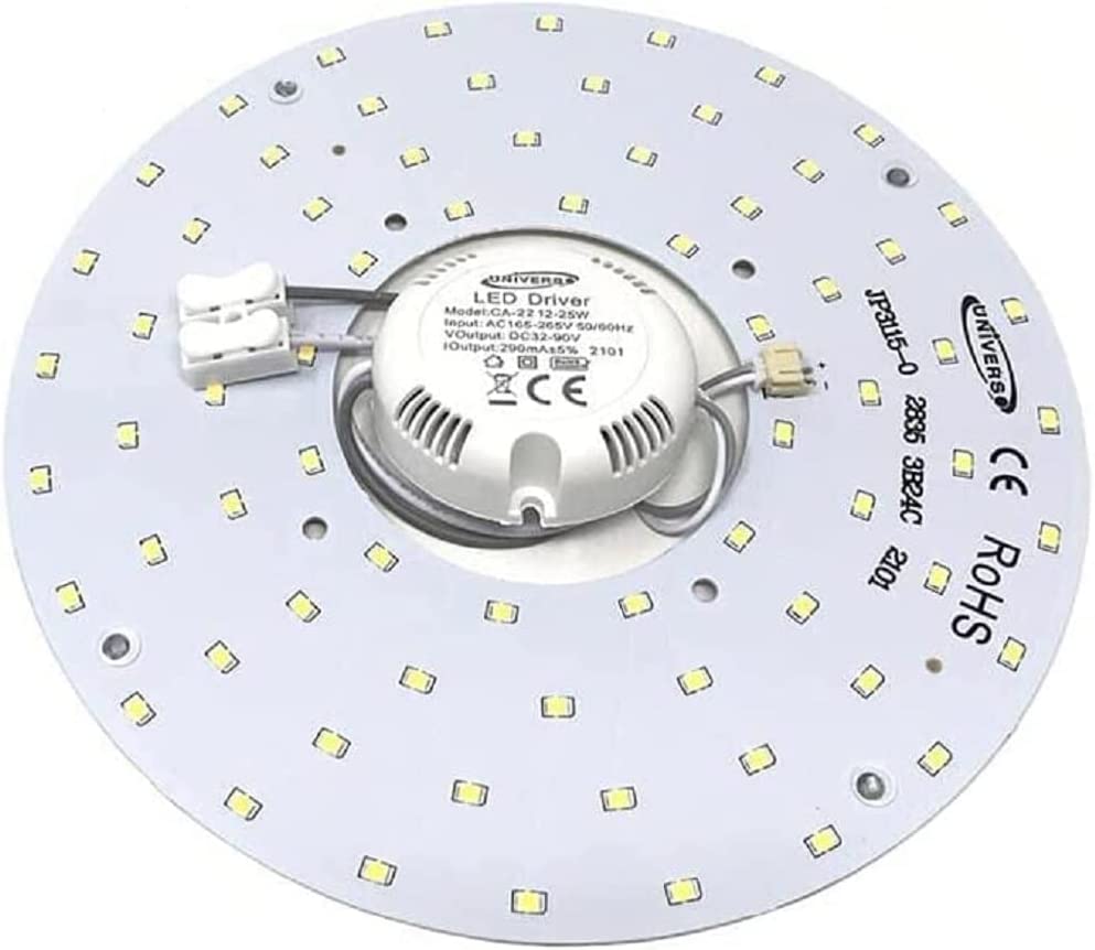 KIT CONVERSIONE CIRCOLINA 22W PANNELLO LED PLAFONIERA SMALL LUCE FREDDA NEON SMD CALAMITATO