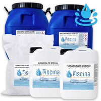 Kit Mix Per Mantenimento Acqua Piscina - Da 55 A 100 Mc