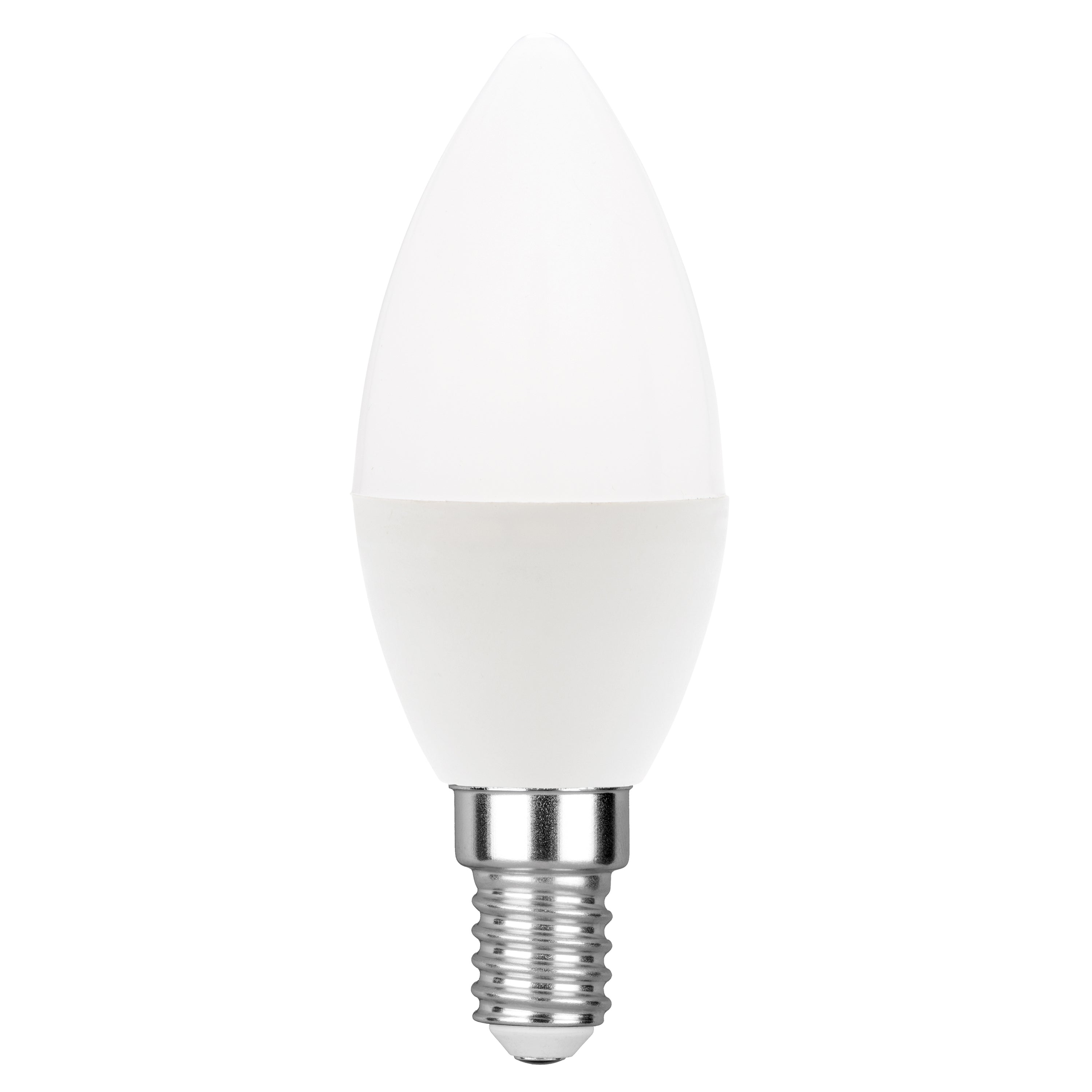 LAMPADINA LED CANDELA E14 6W 510LM 3000K 180° 37X99mm 15000h CRI80