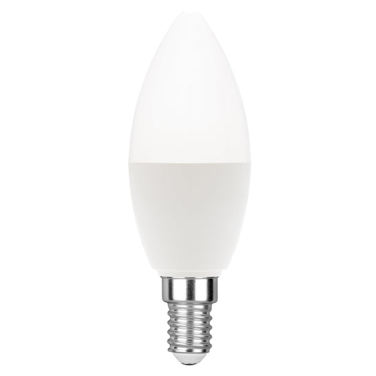 LAMPADINA LED CANDELA E14 8W 720LM 6500K 200° 37X112mm 15000h CRI80