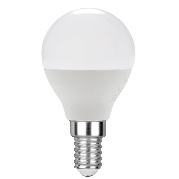 LAMPADINA LED GLOBO E14 6W 520LM 3000K 180° 45X80mm 15000h CRI80