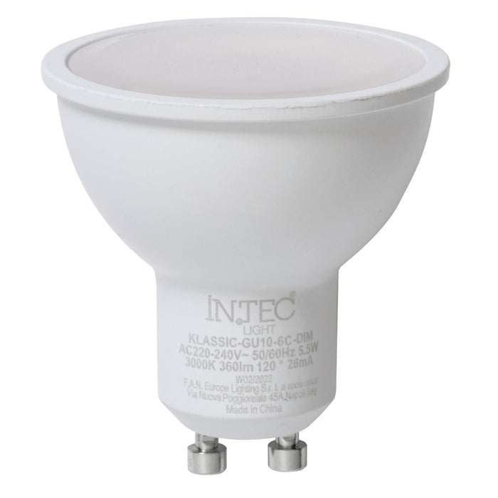 Lampadina LED GU10 5.5W 6500K (luce fredda)