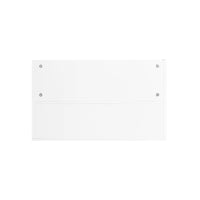 Libreria Per Bambini Mensola A Muro Con Due Scatole Di Giocattoli 60x20x36 Cm Bianco KMB81-W SoBuy