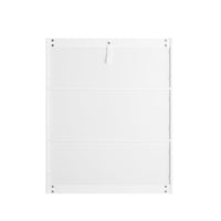 Libreria Per Bambini Scaffale Per Bambini Con Cassapanca Portagiochi Estraibile Mobili Cameretta Bianco 76x40x100cm KMB83-W